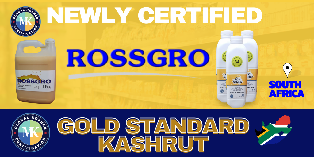 Kosher Eggs in South Africa Rossgro Eggs and MK Kosher